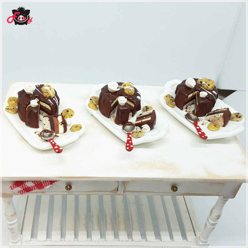 Tart tray 3 chocolates