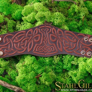 Leather Viking Bracelet for Men, Mjolnir Bracele, Leather Cuff Bracelets Wristband, Leather Punk Lv Axe Сuffs Wristband, Thor&#39;s Hammer