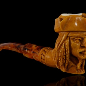 Jack Sparrow Meerschaum Pfeife Pirates of the Caribbean 泡石pfeife