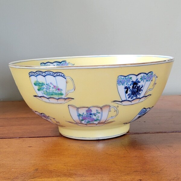 Oriental Accent Bowl Etsy