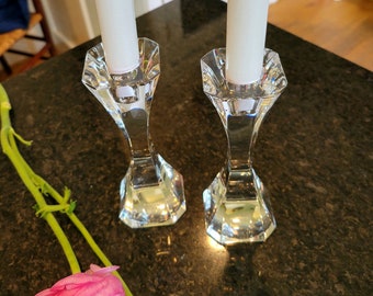 Candelabros vintage Villeroy & Boch Candelabros Crystal Cocktail Club