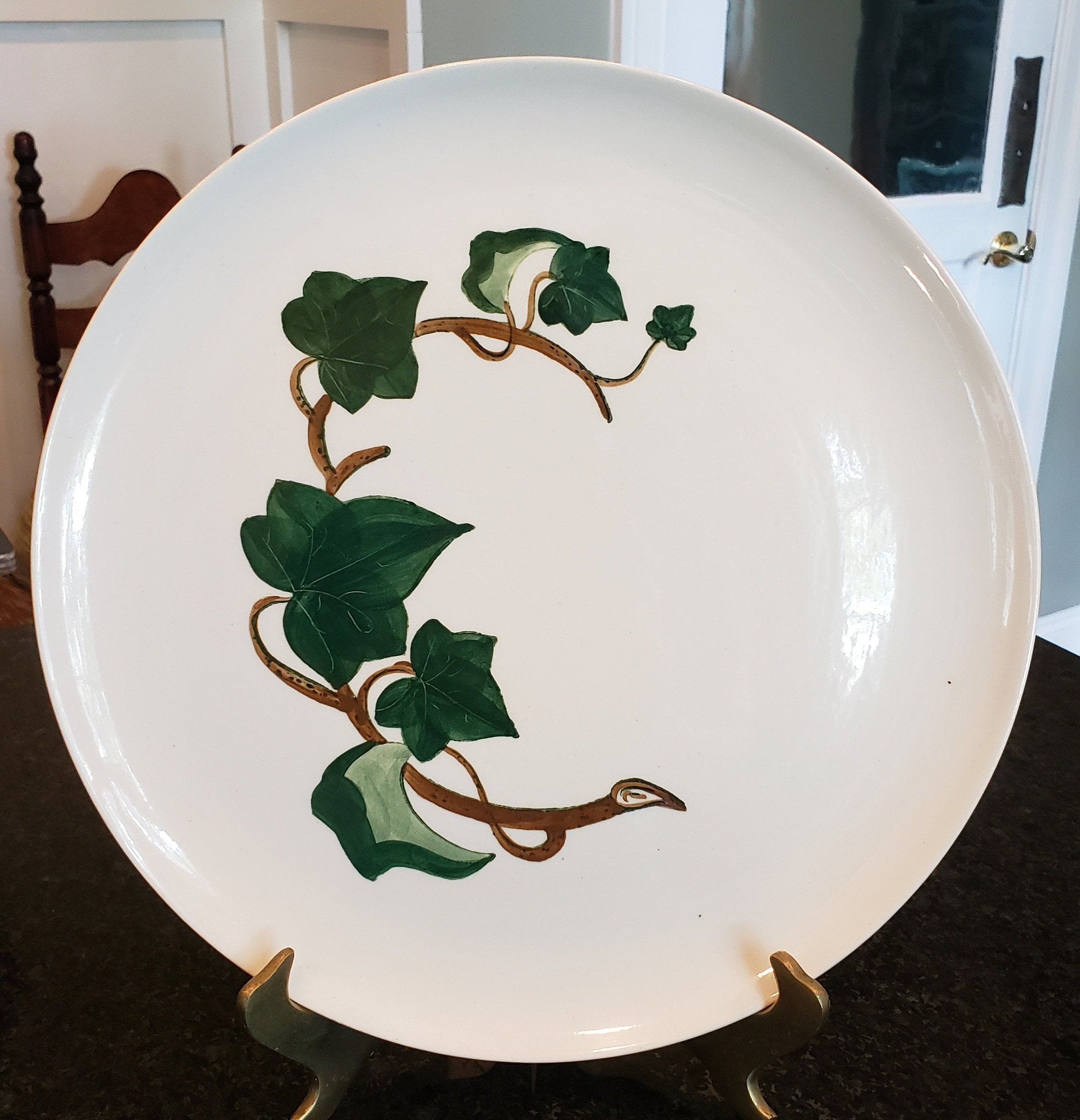 Vintage Poppytrail California Ivy Platter - California Ivy