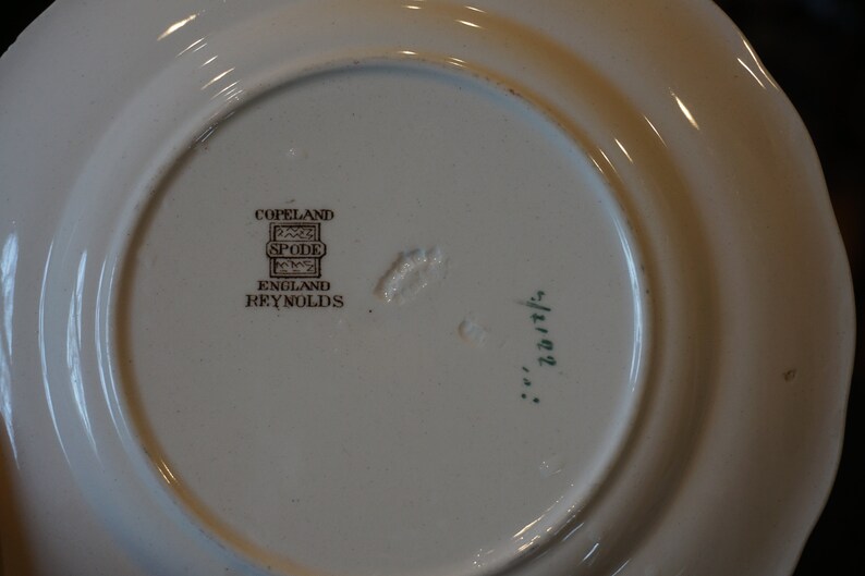 4 Copeland Spode Reynolds Bread Butter PlatesDiscontinued
