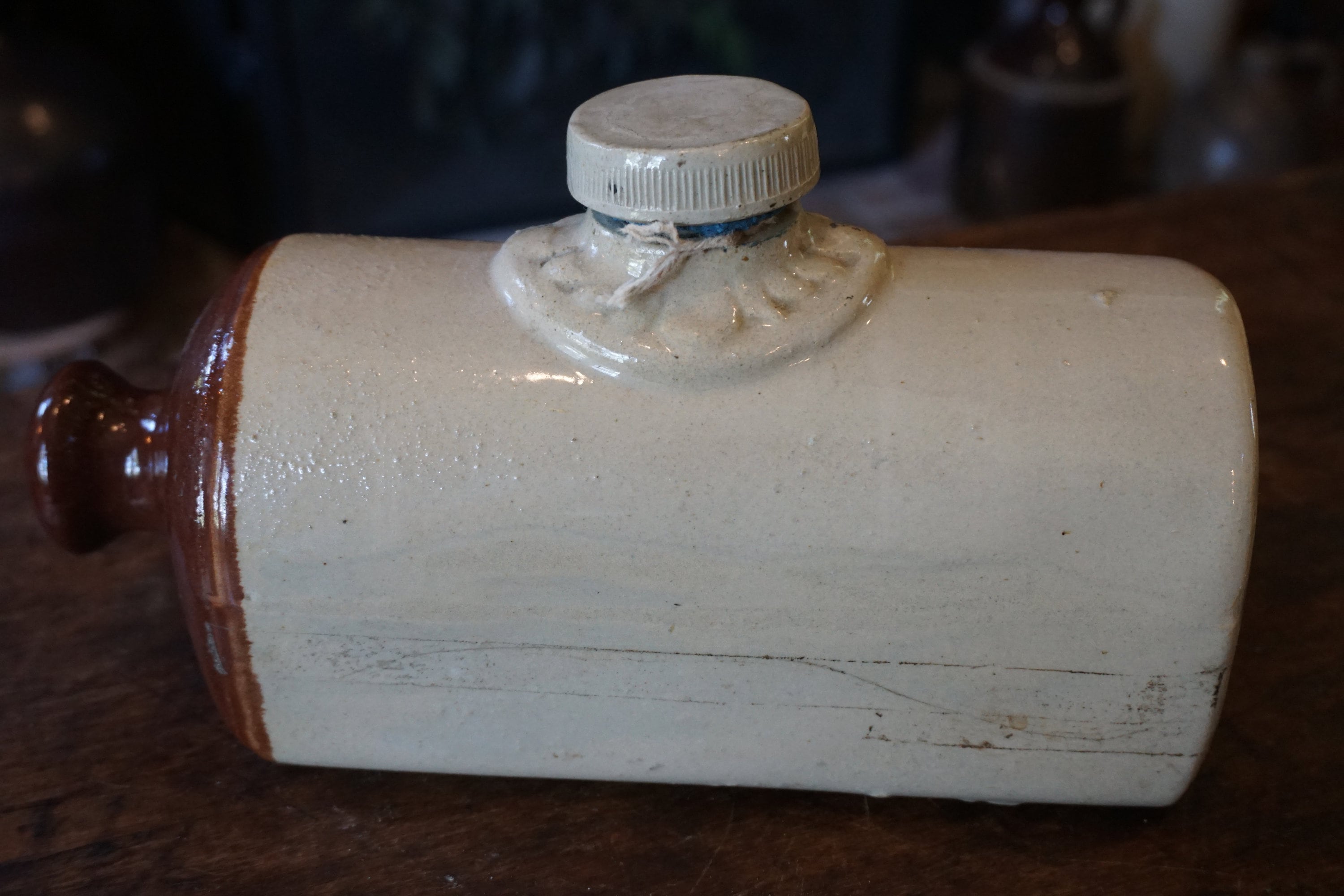 Medalta Pottery Foot Warmer (WR) Medalta Pottery Foot Warmer (WR)