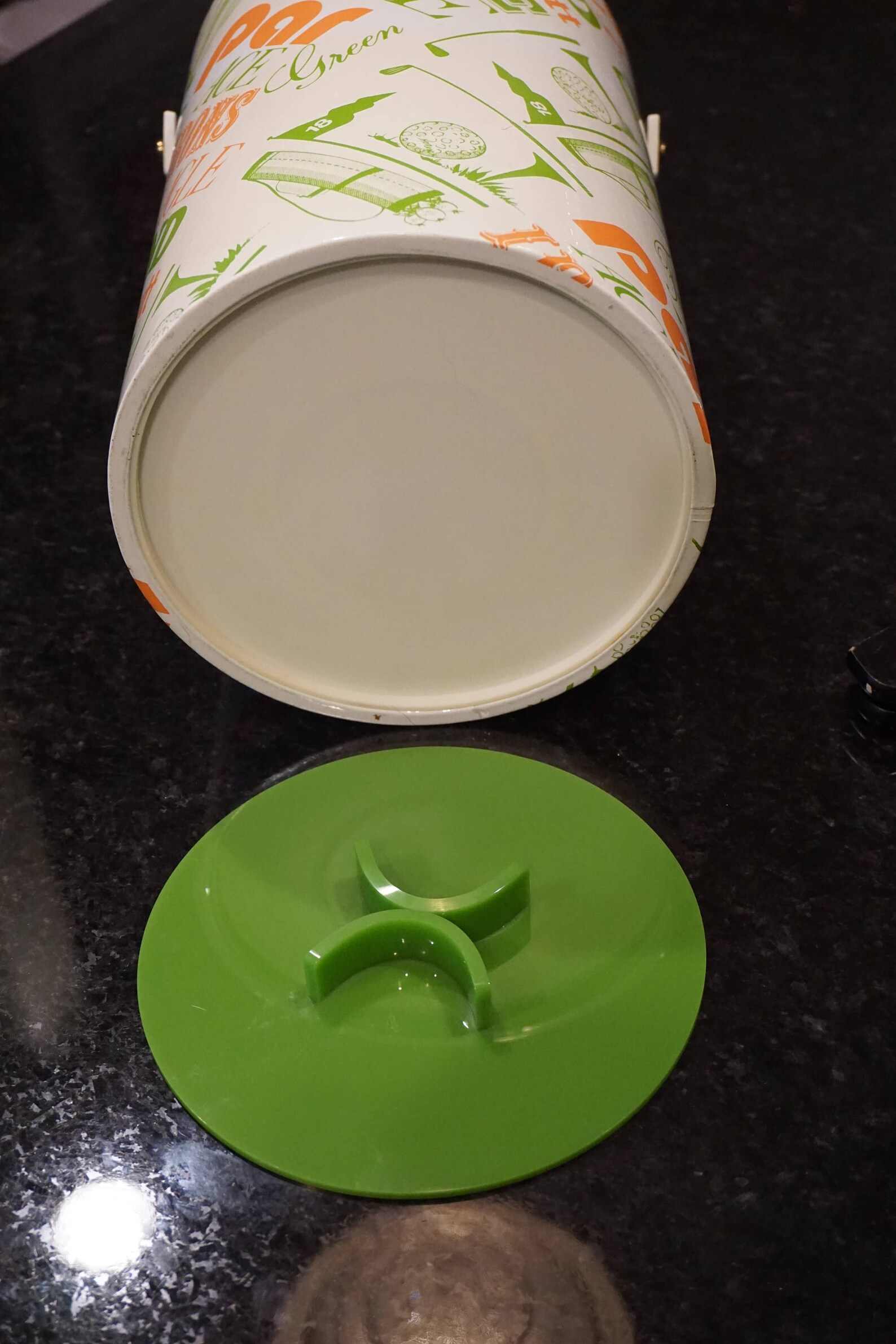 Vintage Golf Ice Bucket 1980s Golf Theme Ice Bucket Golf Etsy