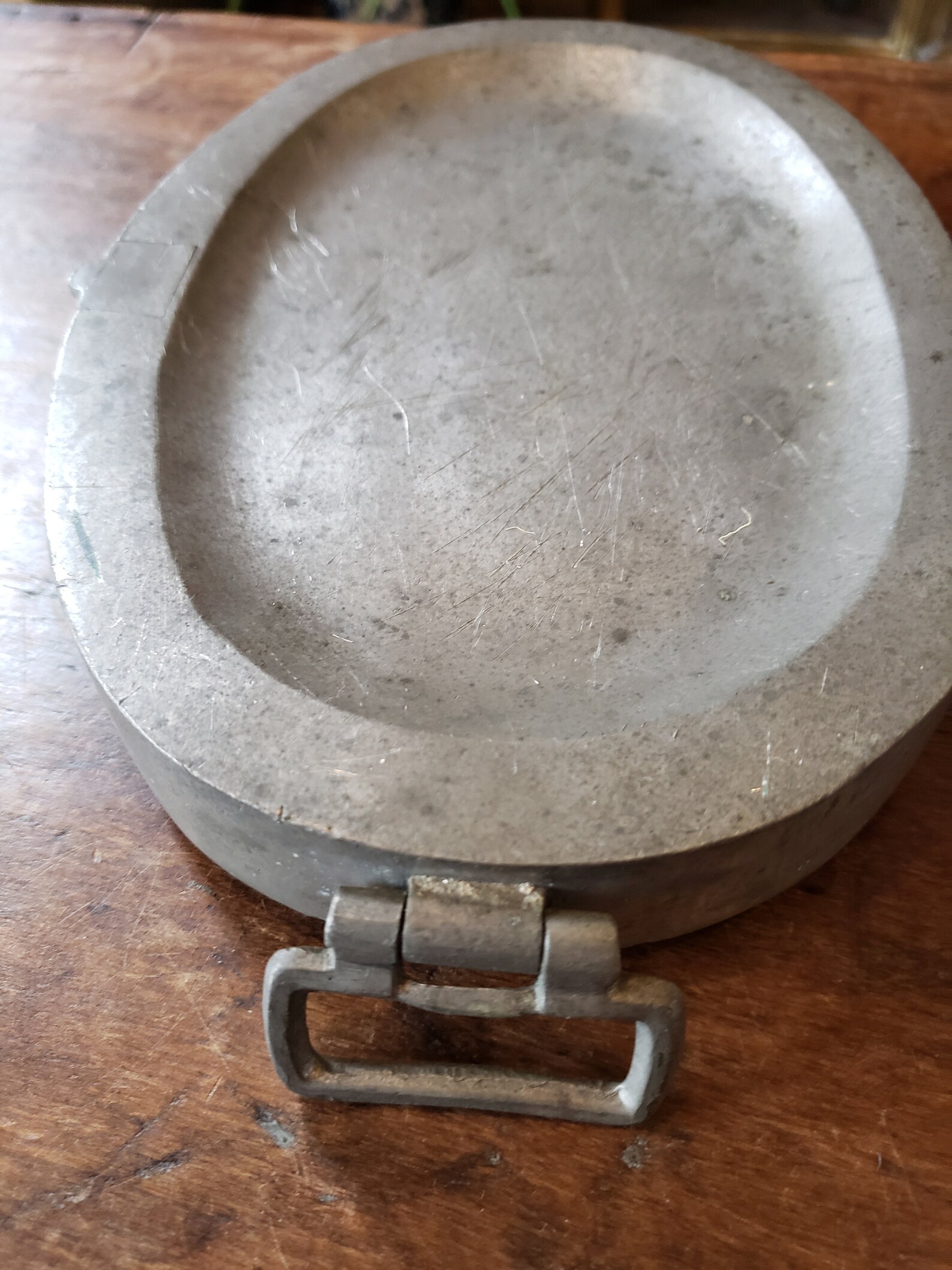 Antique Pewter Food Warmer Small Pewter Food Warmer FDP Etsy