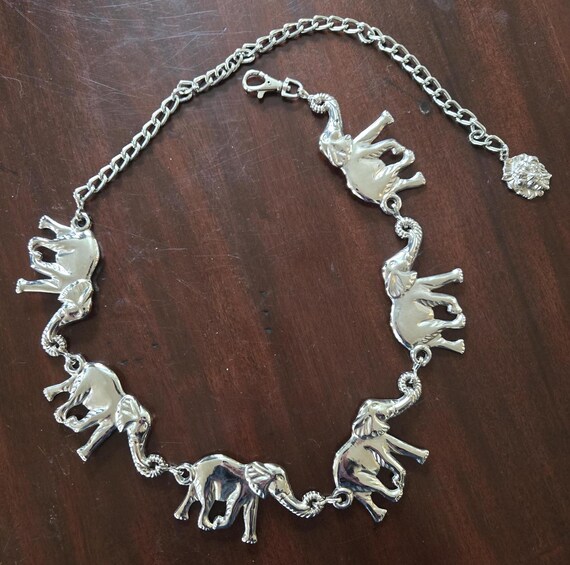 Silver Elephant Chain belt s-l400.jpg main image 2