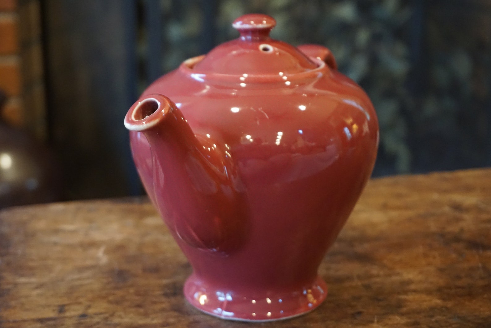 Vintage Mccormick of Baltimore Teapot 1940s Old Rose Color Etsy