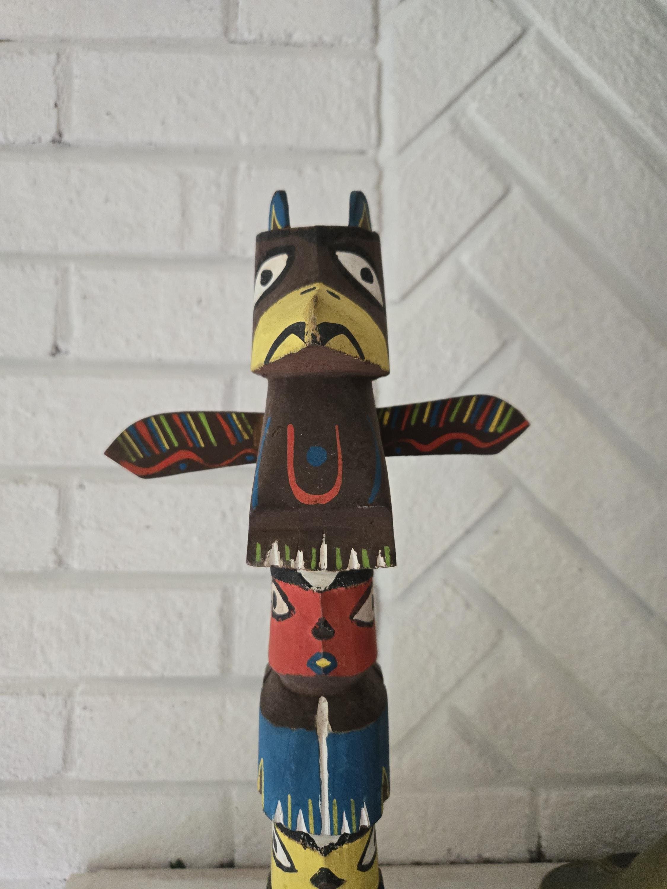 Totem Pole 1950s - Etsy
