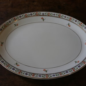Antique Maddock and Sons Royal Vitreous Small Platter - Maddock Ltd - 1896-1906 Maddock Platter - England