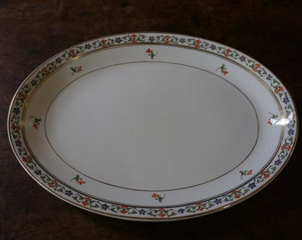 Antique Maddock and Sons Royal Vitreous Small Platter - Maddock Ltd - 1896-1906 Maddock Platter - England