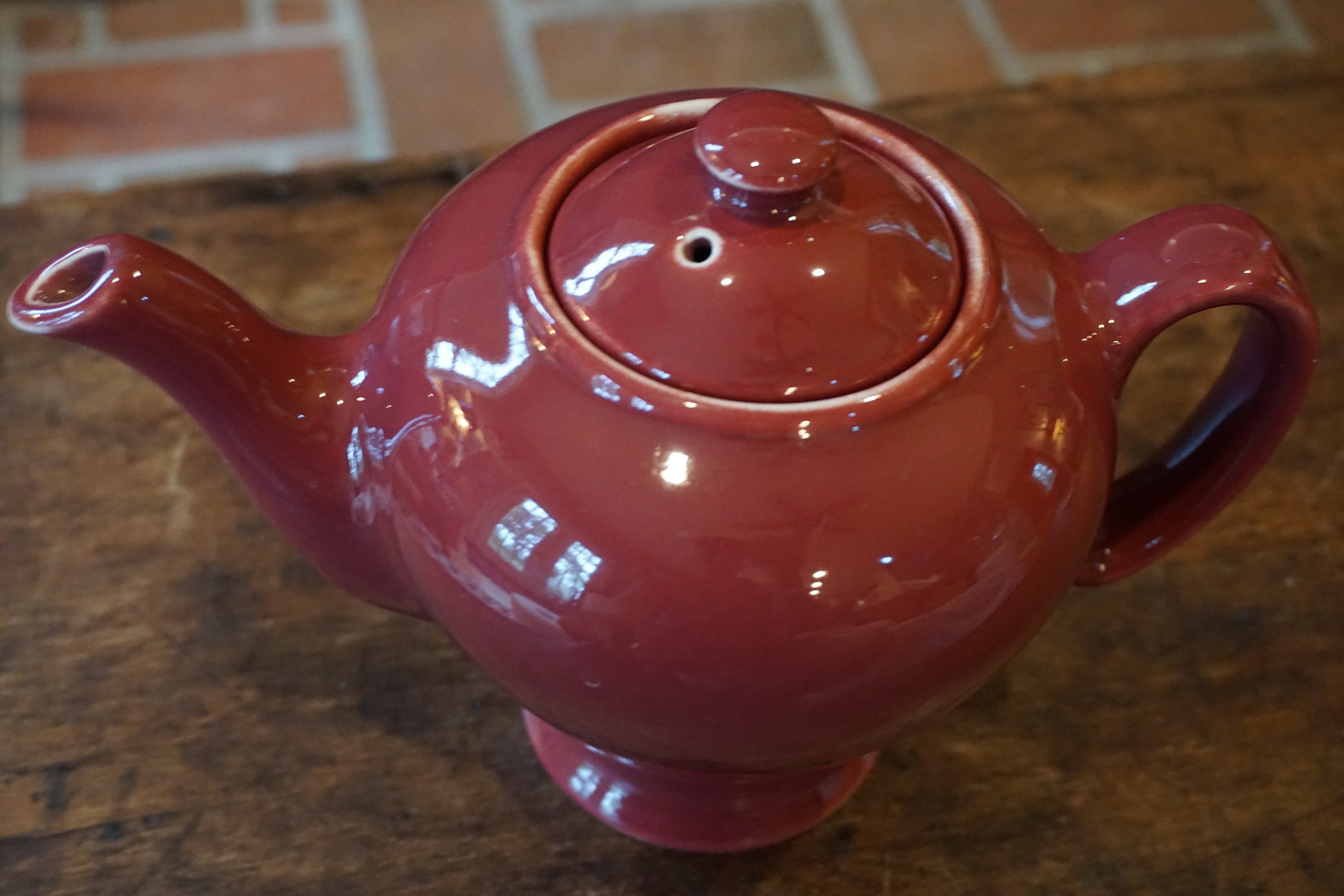 Vintage Mccormick of Baltimore Teapot 1940s Old Rose Color Etsy
