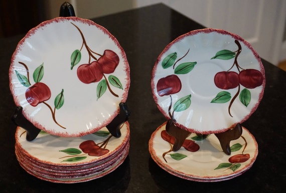 Art & Collectibles Collectibles Memorabilia Blue Ridge Crab Apple Plate ...