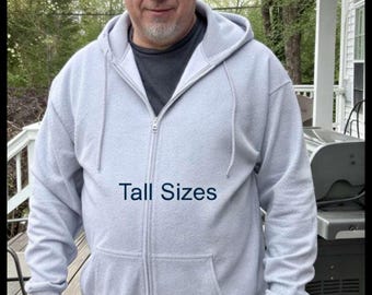 Dialysis Full Zip Hoodie Sweatshirt Tall Sizes