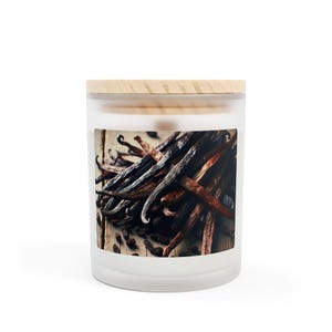 Vanilla Bean Frosted Candle