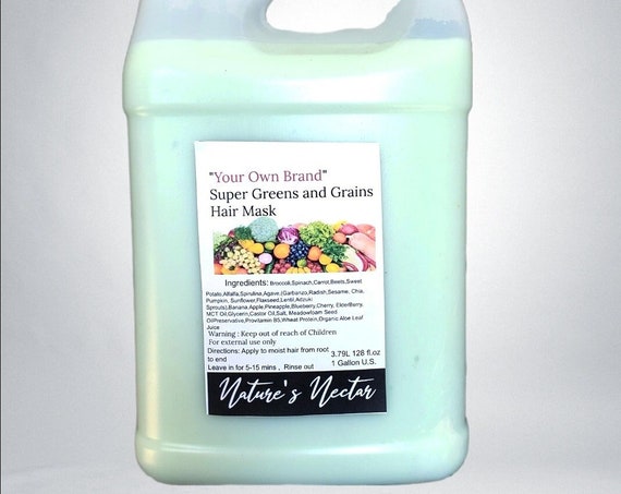 NEW! Stimulating Super Greens and Grains Hair Smoothie (Mask)