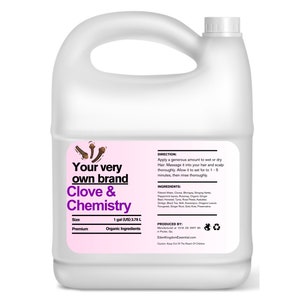 YouTube Viral Clove Water Rinse For Fast Hair Growth Gallon Size Resale Wholesale Private Label We Supply Most Companies In This Industry