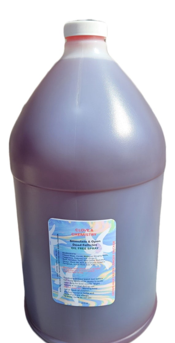 YouTube Viral Clove Water Rinse For Fast Hair Growth Gallon Size Resale Wholesale Private Label We Supply Most Companies In This Industry