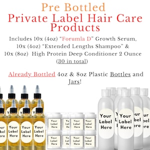 Private Label Hair Care - Natural Hair Products for Your Wholesale 13 Serum, 13 Shampoo, 13 Conditioner - Start Your Haircare Line Today