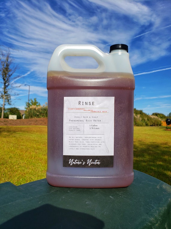 Phenomenal Rinse! - Black Rice Water Wholesale Private Label 1 Gallon! World Wide Shipping!!