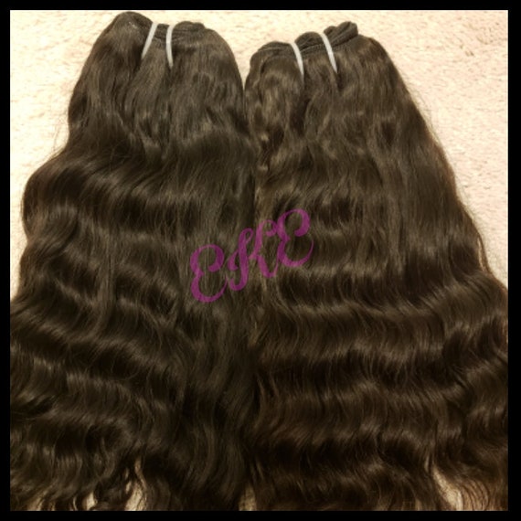 Raw Indian Temple Hair (Wavy)