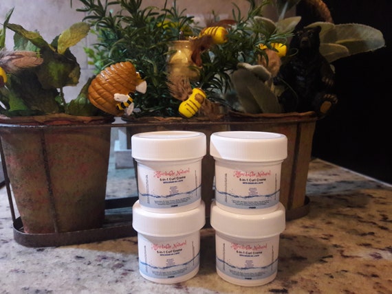Sample 6 -in- 1 Moisturizing Curl Pudding 4 Jars 1 Ounce Each.