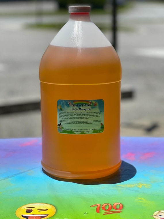 Kids Gallon Conditioner For Resale mango Gum Scent-White Label-Wholesale-Private Label Start Your Own Business