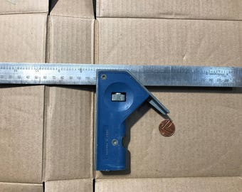 Stanley 45-155 combination square adjustable . Made in France in 90s. Good usable condition. Vial and scriber. Ruler 300mm/12"