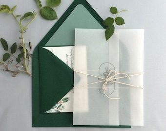 Personalized Thank You cards A2 folded abstract organic shape watercolor blush terra cotta navy gold letter personalized print available