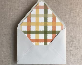 A7 envelope liners