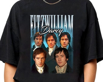 Retro Fitzwilliam Darcy Shirt -Fitzwilliam Darcy Tshirt,Fitzwilliam Darcy T shirt,Fitzwilliam Darcy T-shirt,Pride and Prejudice Shirt