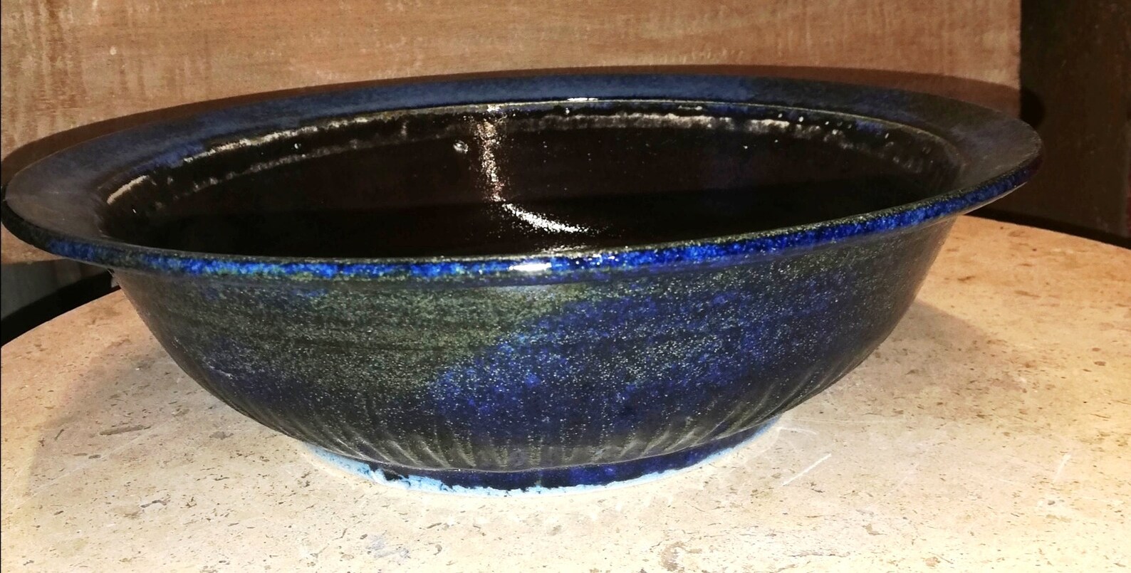 Heartfelt large shallow ceramic bowls Etsy