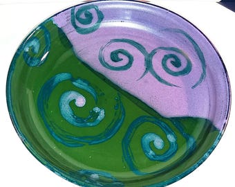 Tazón de doble color Swirl