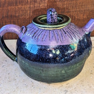 Beautiful and practical, stoneware teapots