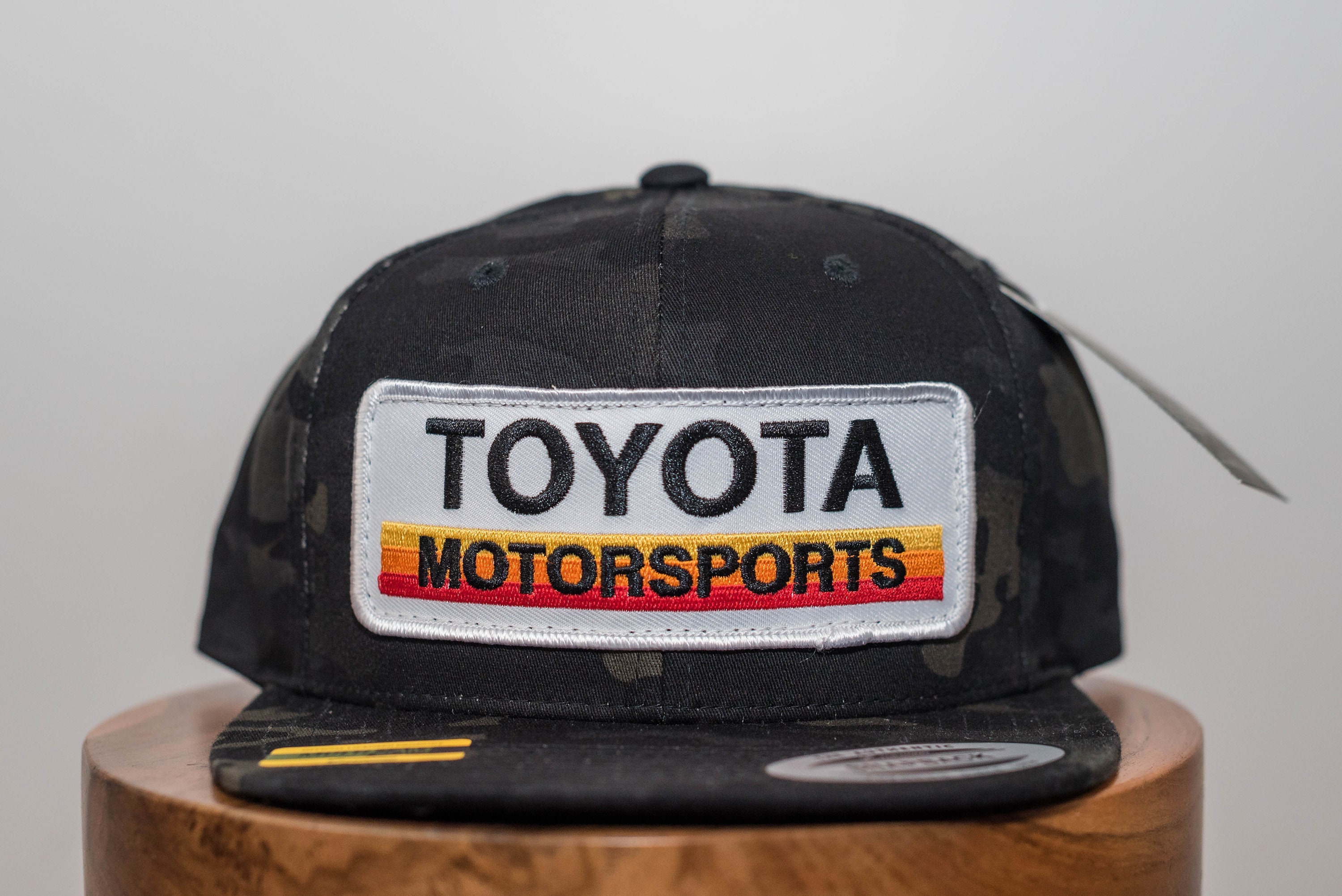 Toyota Motorsports Hat Vintage Patch Hat Yupoong 6006 Trucker Etsy