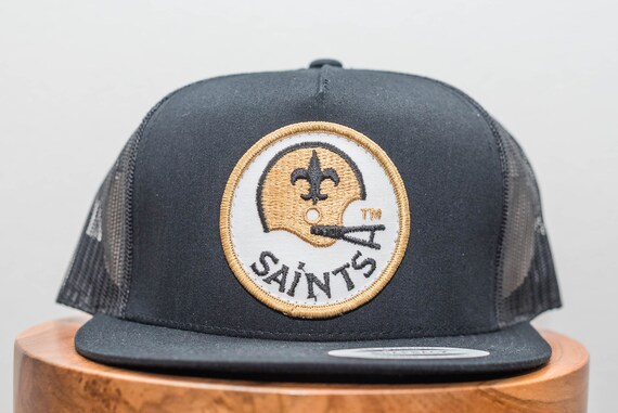 New Orleans Saints Hat Vintage Patch 