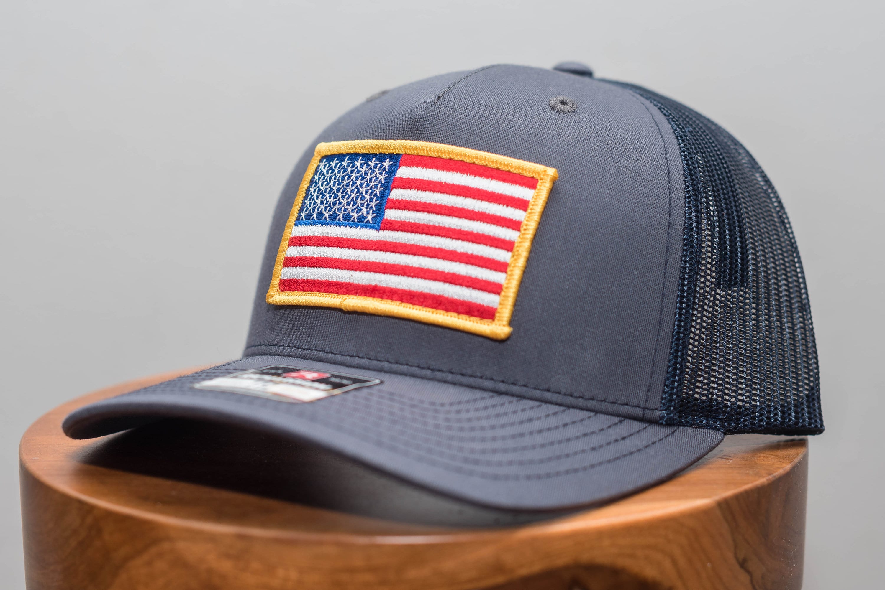 American Flag Hat Vintage Patch Hat Richardson 112FP Trucker Etsy