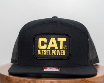 CAT Diesel Hat Vintage Patch Hat 