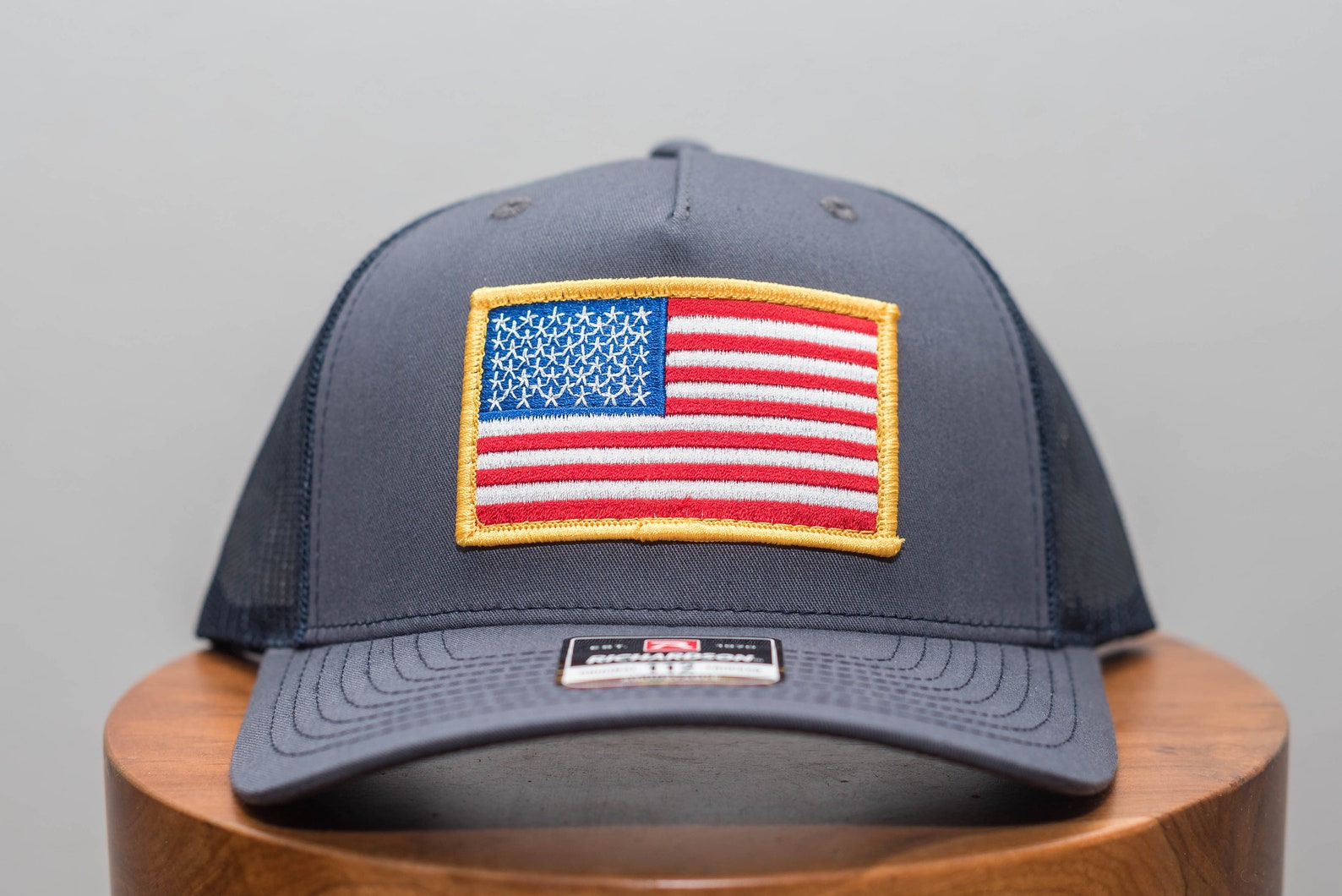 American Flag Hat Vintage Patch Hat Richardson 112FP Trucker | Etsy