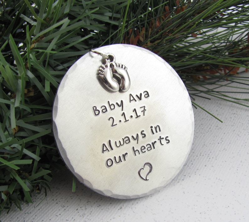 Baby Memorial Miscarriage Stillborn Infant Loss Ornament