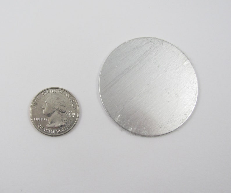 Military /& Veteran Memorial Ornament Hand Stamped Metal Round Personalized Remembrance Keepsake