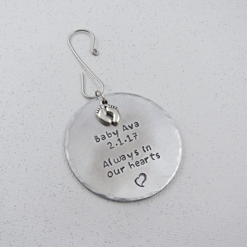 Baby Memorial Miscarriage Stillborn Infant Loss Ornament Etsy