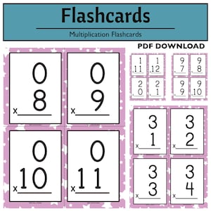 Multiplication Flashcards