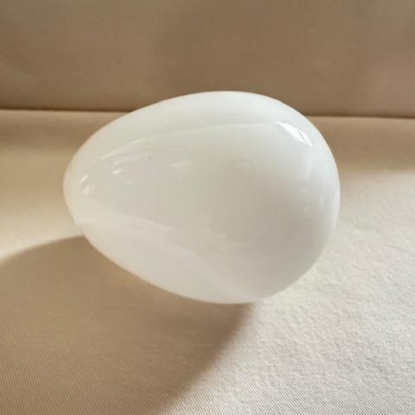Antique Victorian Milk Glass Easter Egg