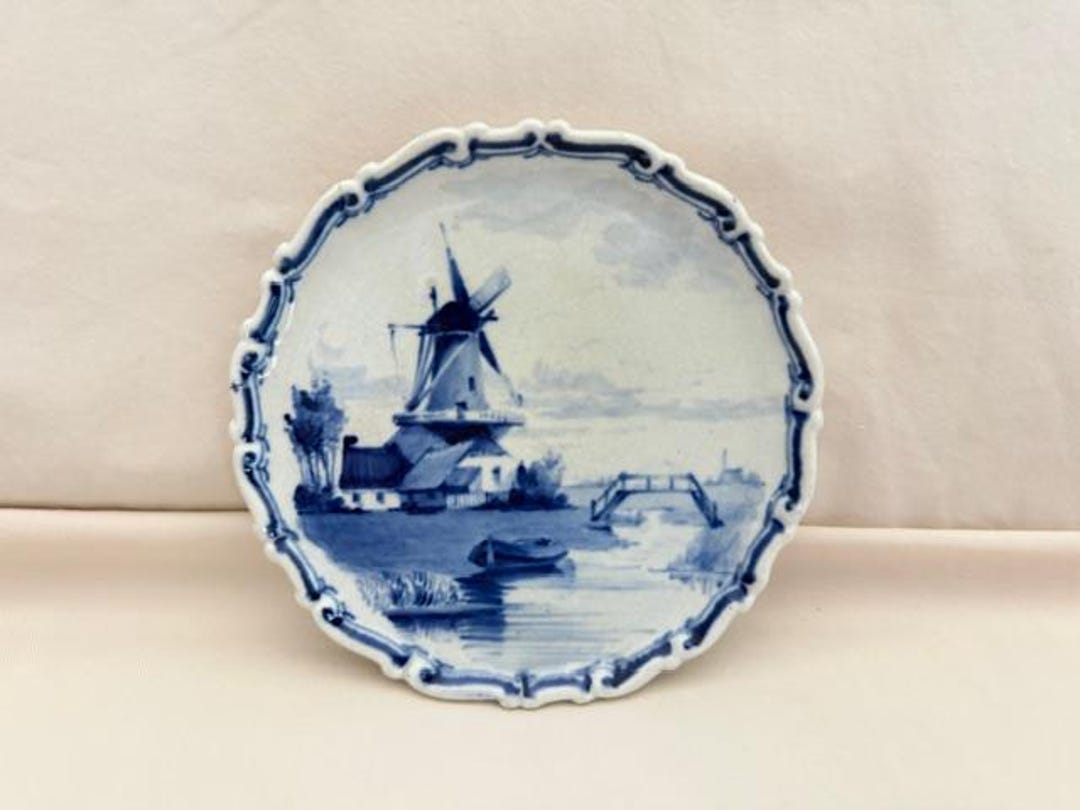 Thooft Antique Delft Joost Thooft & Labouchere Plate - Etsy