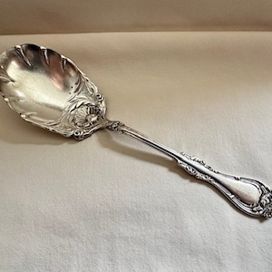 Antique WM Rogers A1 Sugar Spoon