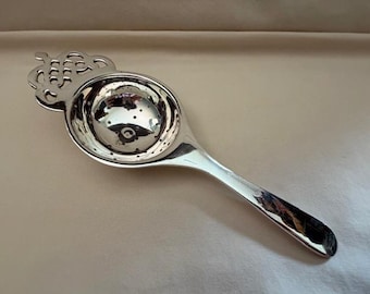 Vintage Silverplate Tea Strainer