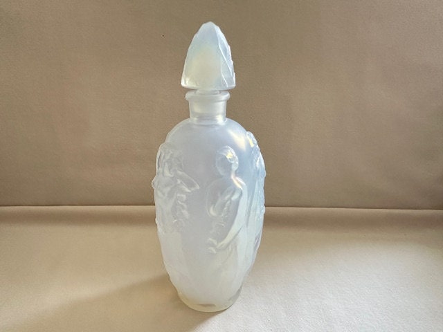 Vintage Sabino Opalescent Glass Perfume Bottle