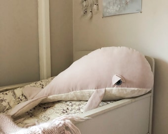 Soft animal whale toy - PDF sewing pattern