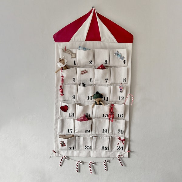 Advent  calendar - PDF sewing pattern and sewing instructions